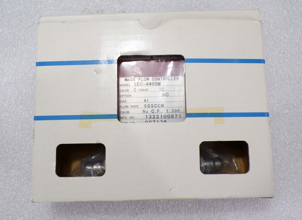 Stec SEC-4400M Mass Flow Controller, 50 SCCM, Ar *new surplus