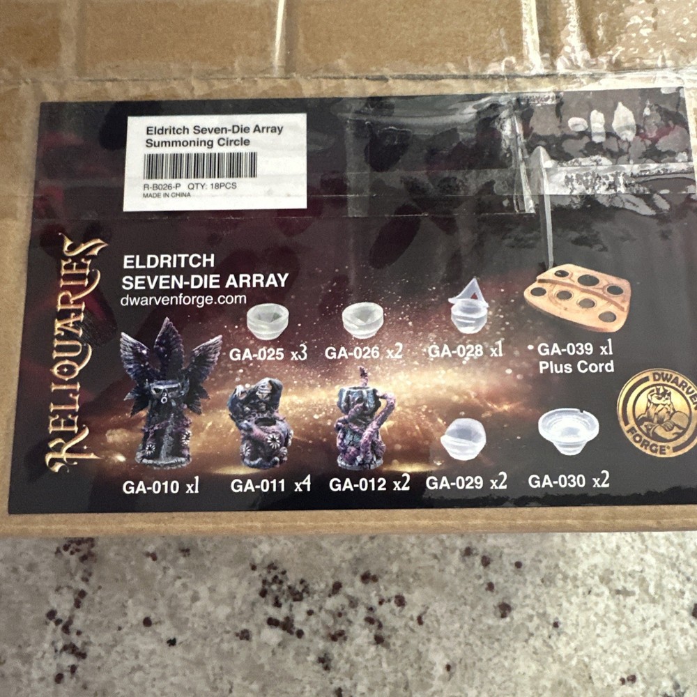 dwarven forge Reliquary Eldritch