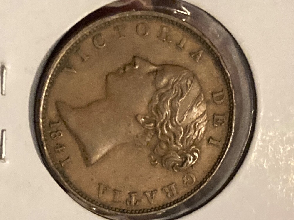 Great Britain 1841 1/2 Penny K-726