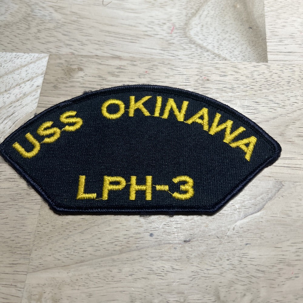 U.S. NAVY USS OKINAWA LPH-3 Patch