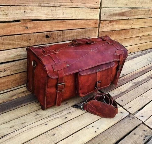 Description QUALITY LEATHER BAG Each bag is crafted from goatskin