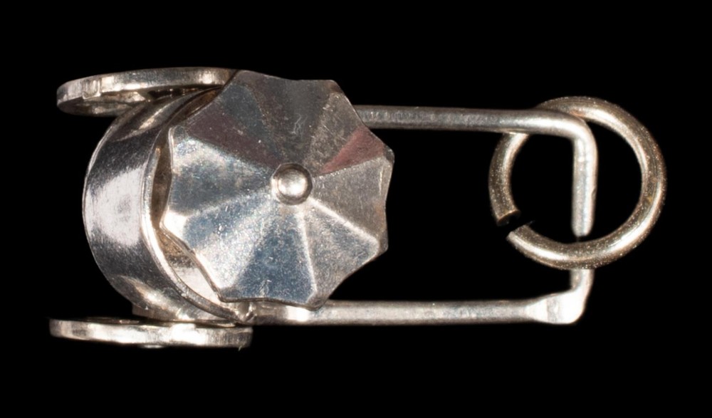 Sterling Silver Rickshaw Carriage Pendant Charm