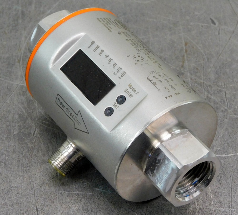 IFM Efector SM6601 Electromagnetic Inductive Flow Meter 16...30V DC 4...20mA