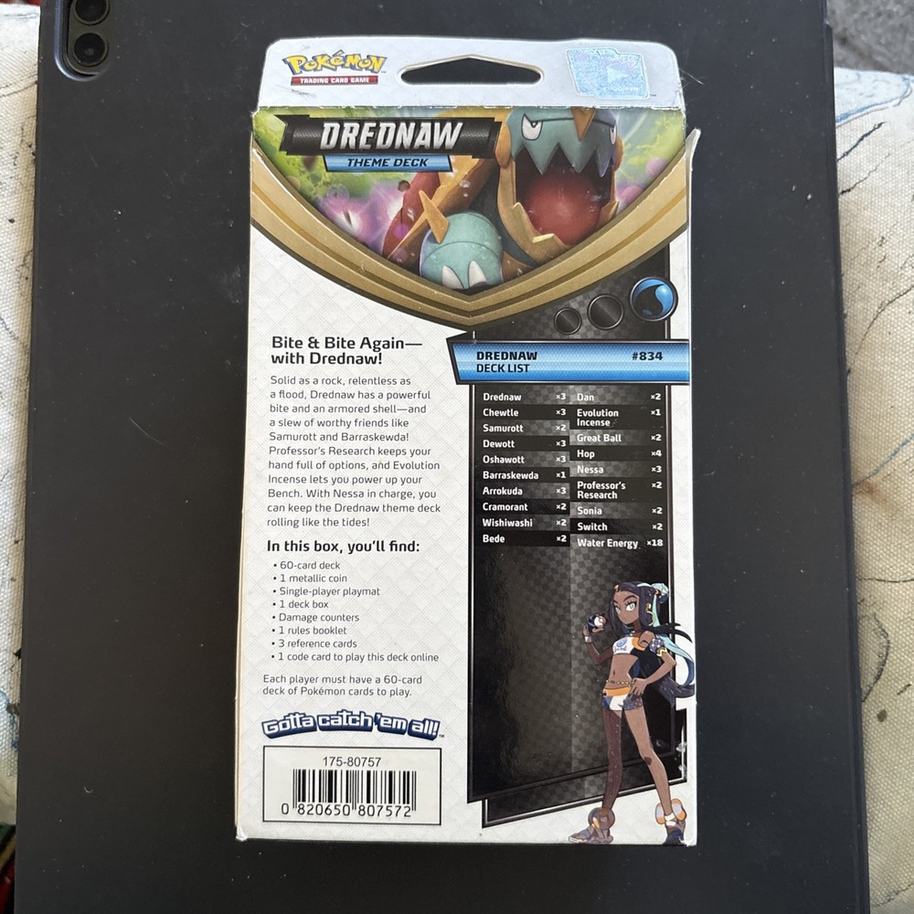 Pokemon Drednaw Vivid Voltage Theme Deck