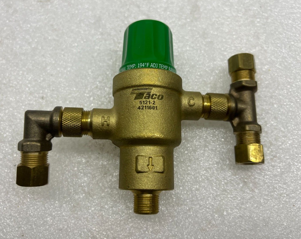 Taco 5121-L2 Mixing Valve 85-130F 5120 Series New NIB