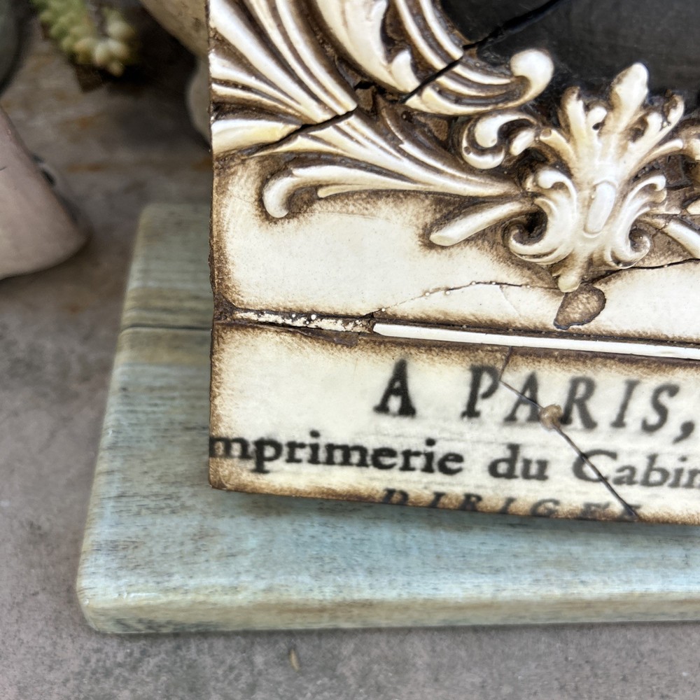SID DICKENS FRENCH CREST T-123 MEMORY BLOCK Tile RETIRED