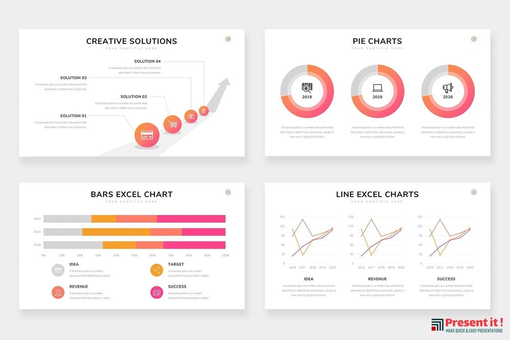 Company Profile Infographics Slides Templates