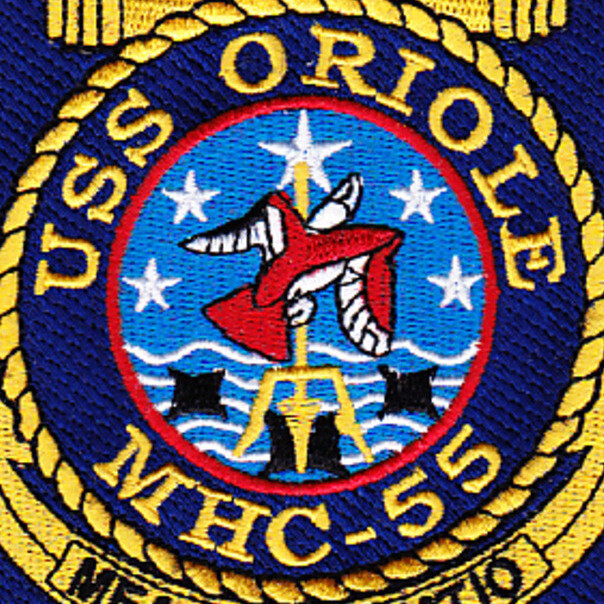 MHC-55 USS Oriole Patch