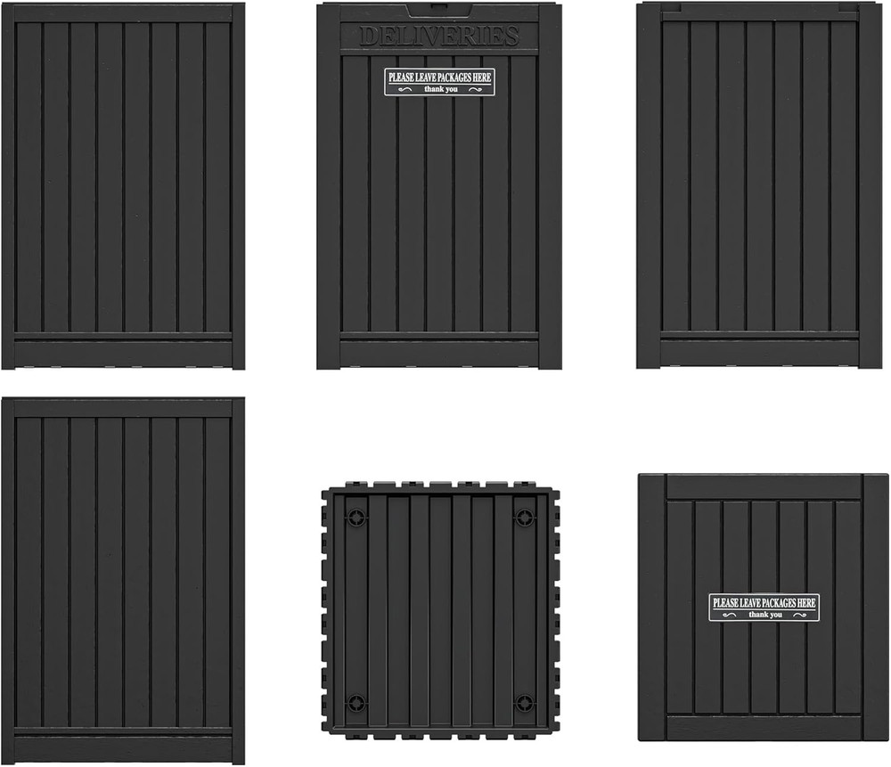 Package Delivery Box for Outside, 48 Gallon Storage with Lockable Secure, Large