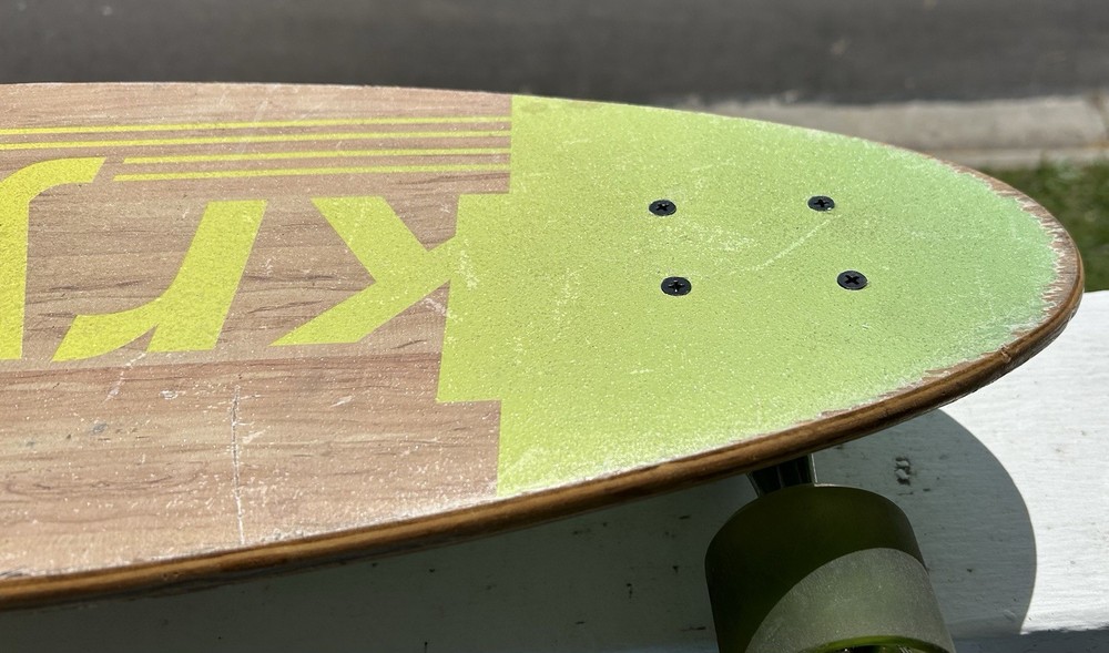 KRYPTONICS Skateboard Sun & Palm Trees 36" Complete Longboard
