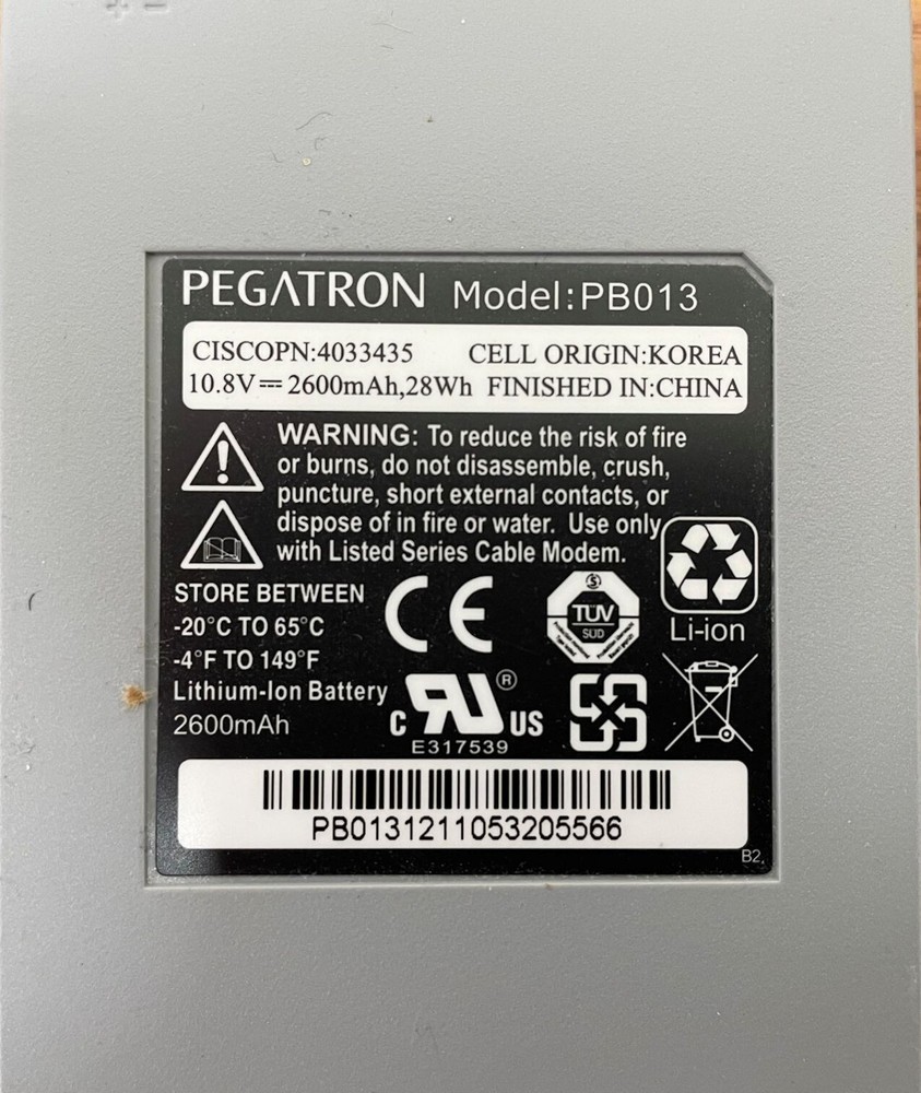 Pegatron PB013 Battery