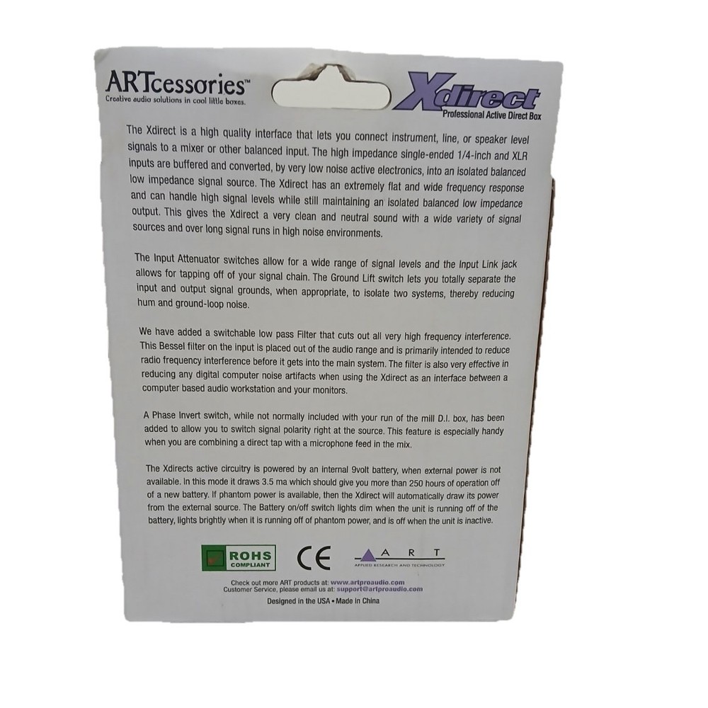 Xdirect Professional Active Direct Box