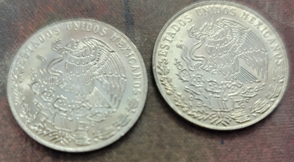 2 HIGH GRADE 1978 MEXICO COINS, L441