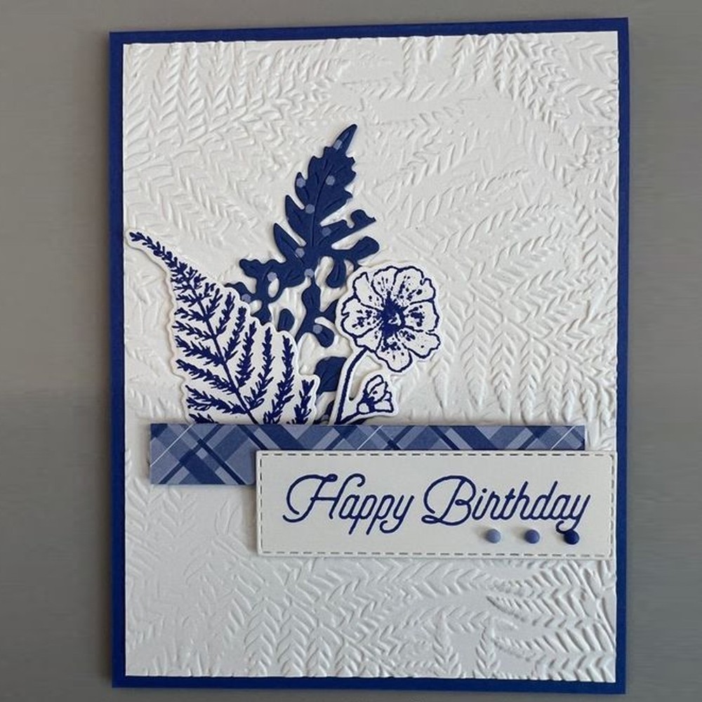 Leaves Pattern 3D Embossing Folder for Add Texture Paper Crafting Card Making