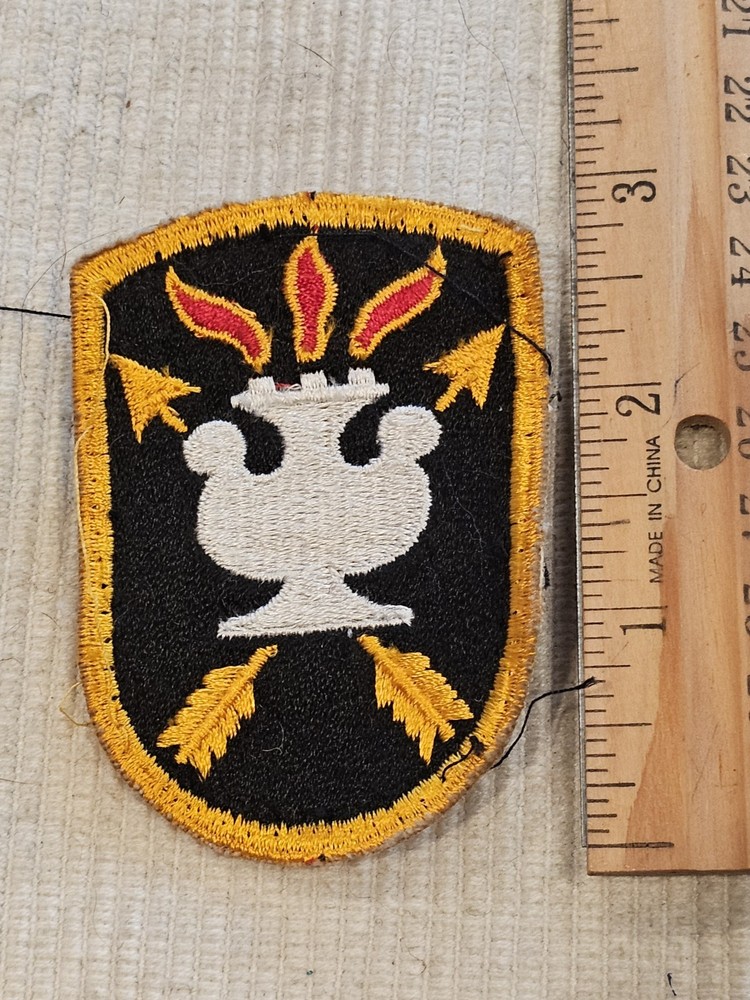 1950s Early 60s US Army JFK Special Forces Command Cut Edge Patch L@@K!!!