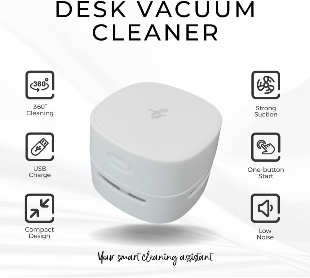 BUBA 7-in-1 Electronic Cleaning Kit with USB Desktop Vacuum – Multi-Device Clean