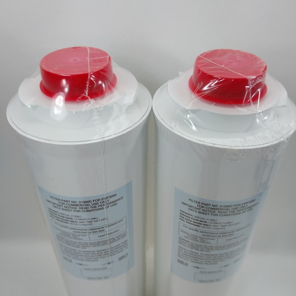 Replacement for Elkay 51300C Water Filter For EWF3000 New Open Box 2 Pack