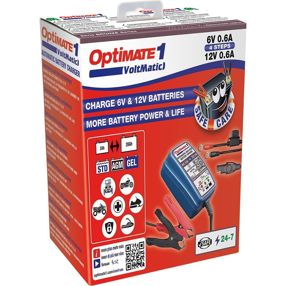 Tecmate Optimate 1 Voltmatic Bronze Series Battery Charger - TM-401V2
