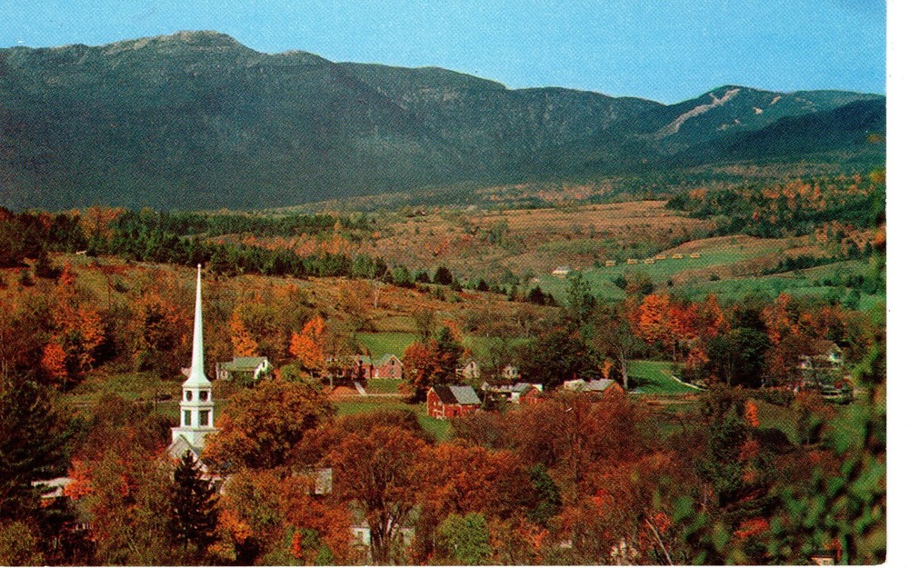 STOWE & MT. MANSFIELD, VT - PC7122