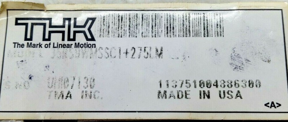 THK 3SRS9WMSSC1+275LM Linear Guide