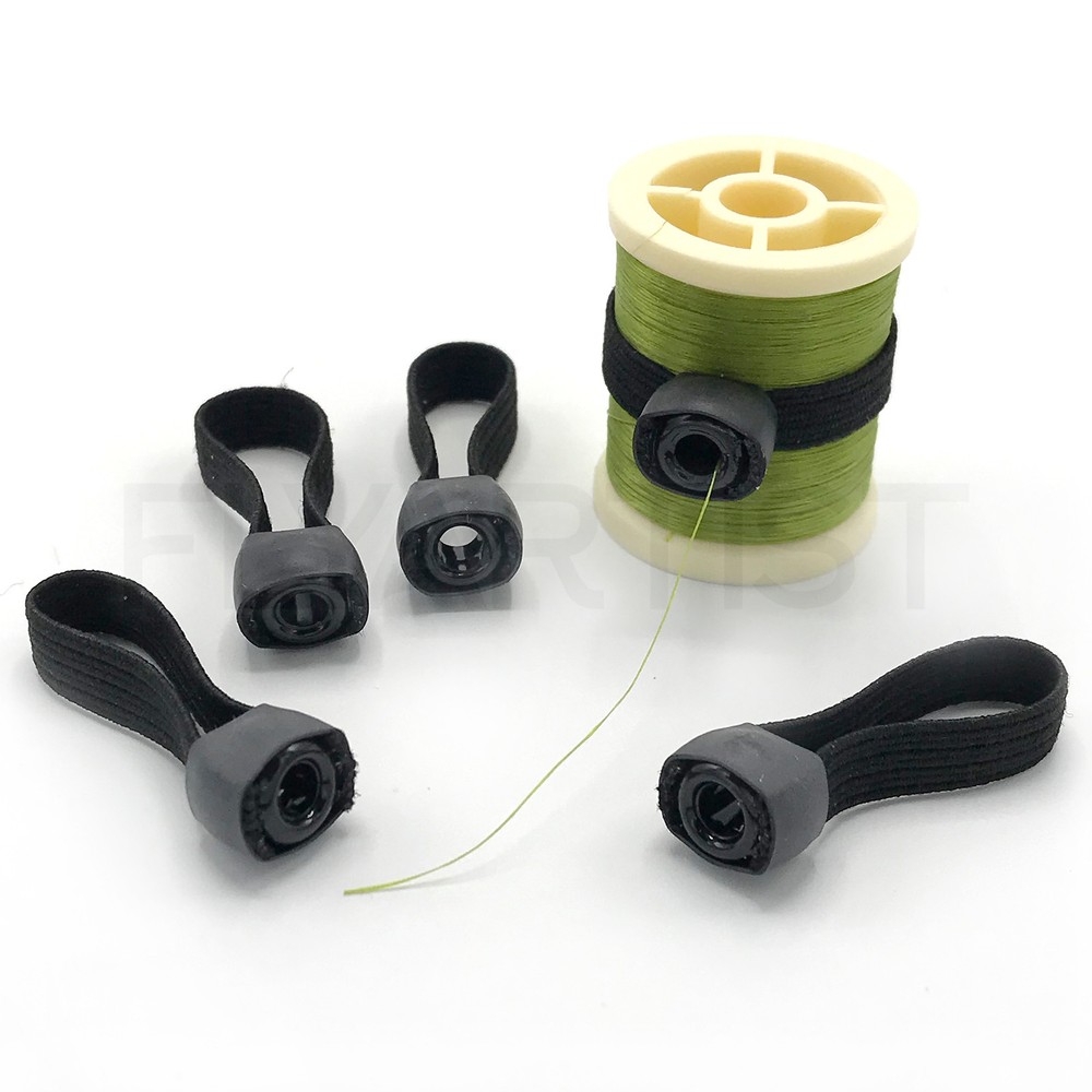 FLY TYING SPOOL HANDS - 1" Fits Standard Thread & Tinsel Spools - 5 Pack NEW!