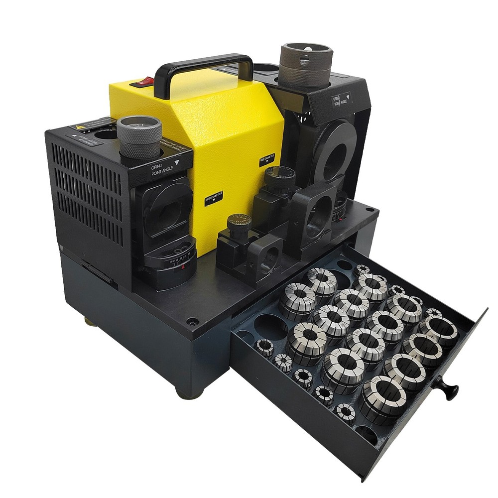 Composite Drill Sharpening Machine 110V Drill Bit Grinder CBN Grinding Wheel