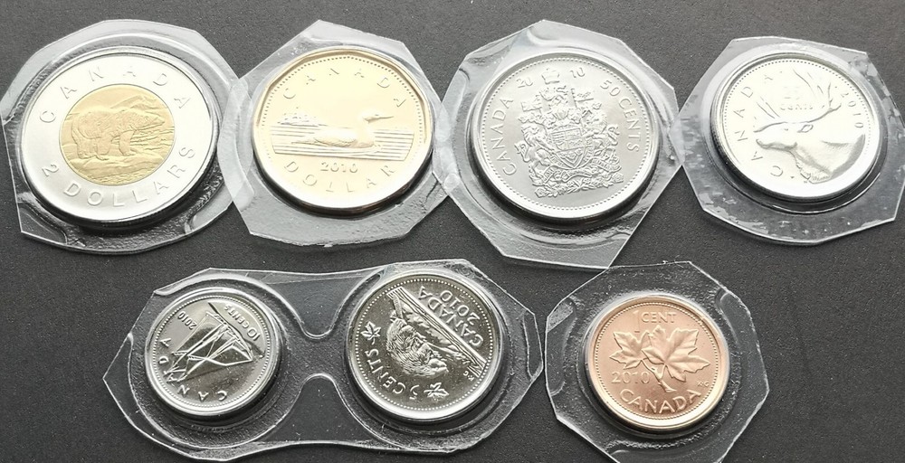 *** CANADA  2010  UNCIRCULATED  SEALED  COINS  SET ***