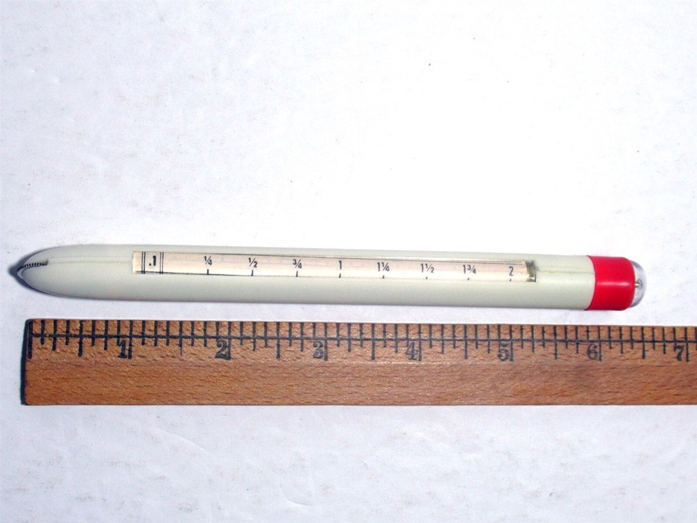 Vtg Meilograph Map Measure & Compass with Case & Instructions