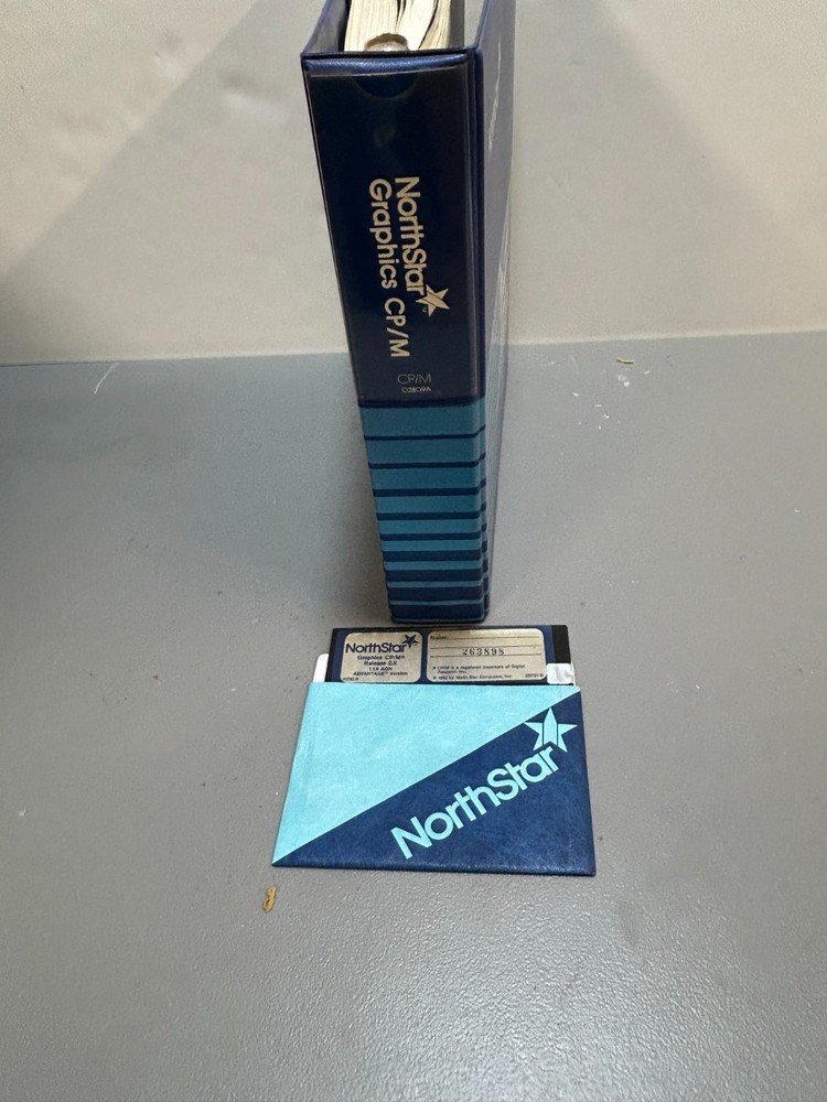 Vintage Northstar Graphics CP/M Release 2.2 Advantage Software