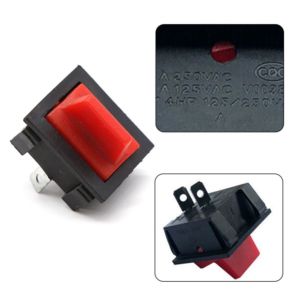 10 Pcs Generator 2-Position Rocker Switch Engine Stop Ceasefire Rocker Switch