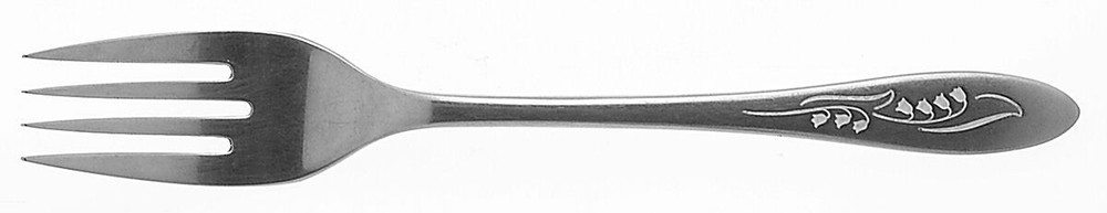 Oneida Silver White Lily  Salad Fork 503247