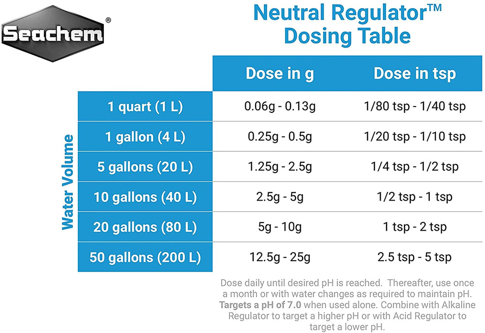 Seachem Neutral Regulator 250Gram