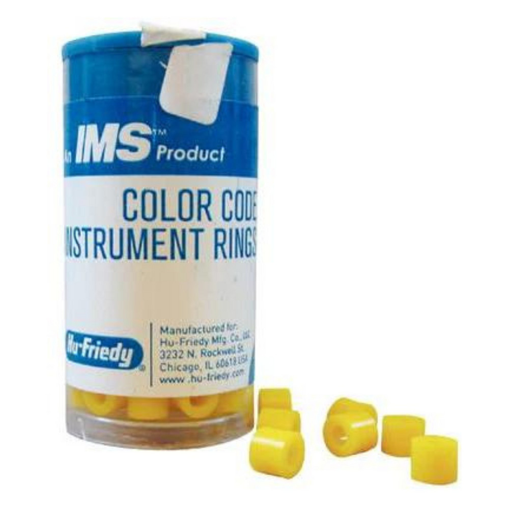 Hu-Friedy IMS Color Code Rings Refill Yellow 50/Pk (IMS-1285)