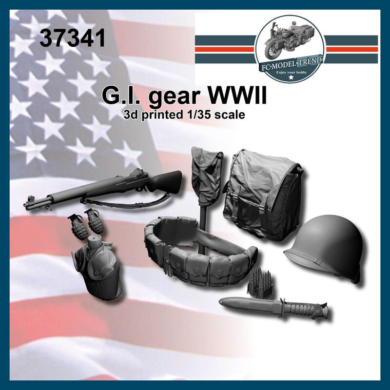 FC Model Trend 1/35 WWII US Gi Gear