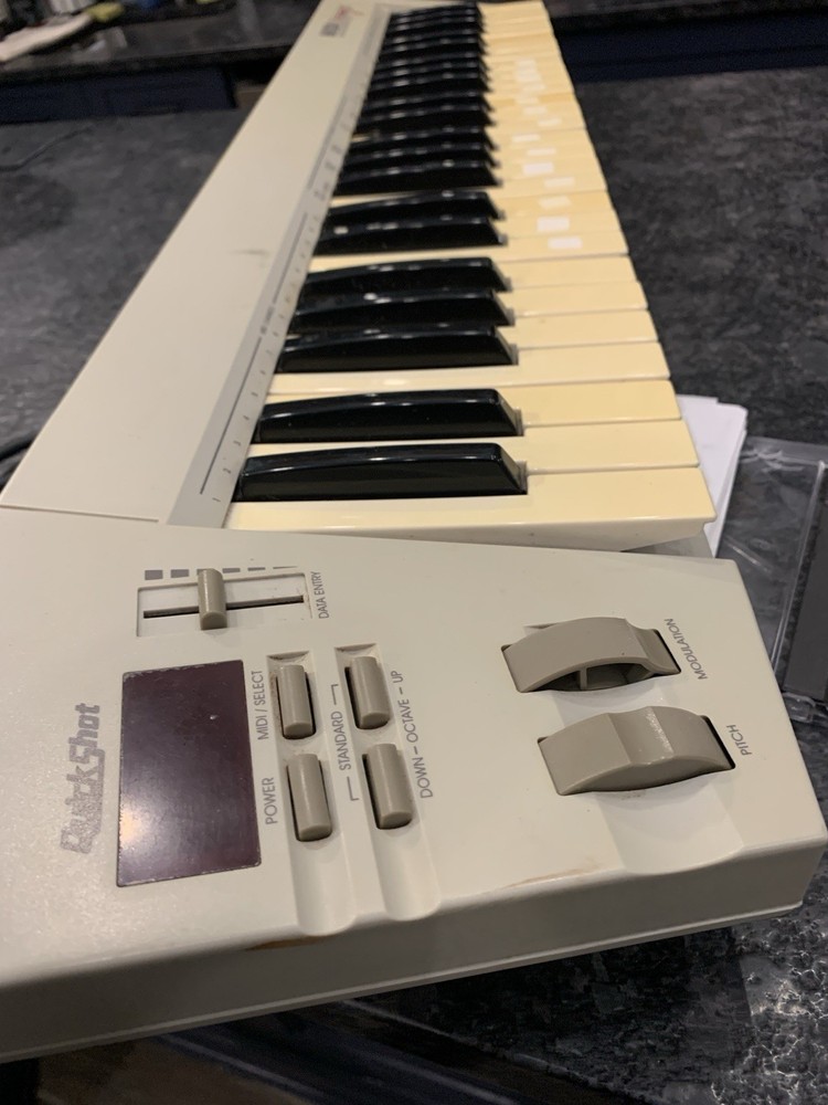 Quickshot MIDI Composer Keyboard Controller Computer Music Vintage