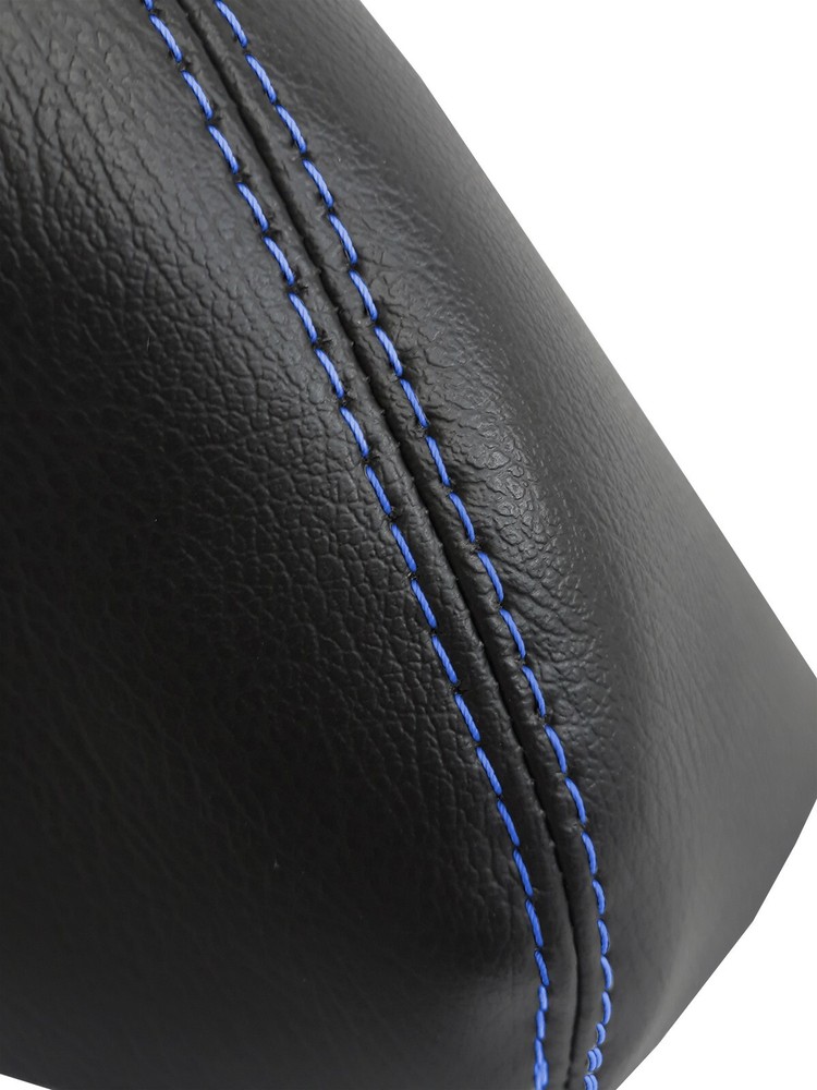 Fits 2007-2011 Chevy Aveo Leather E Brake Boot Blue Stitch