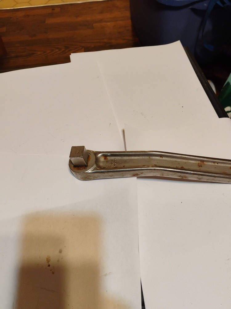 Telo Chrome Over Bronze Non Locking Winch Handle