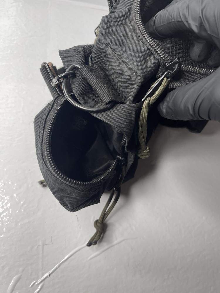 Condition 1 Black Tactical Deployment Bag W/ Carrying Strap