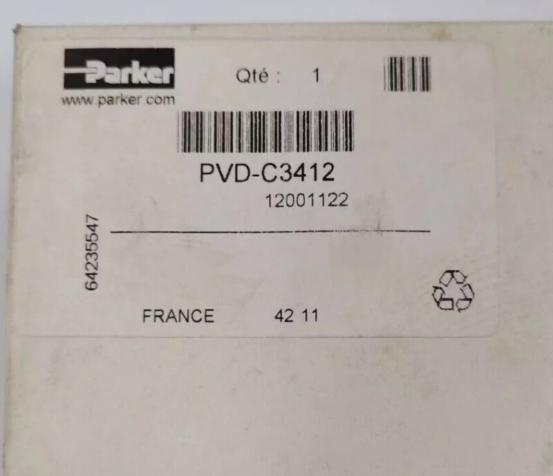 1PC New Parker PVD-C3412 Solenoid Valve DHL Expedited Shipping