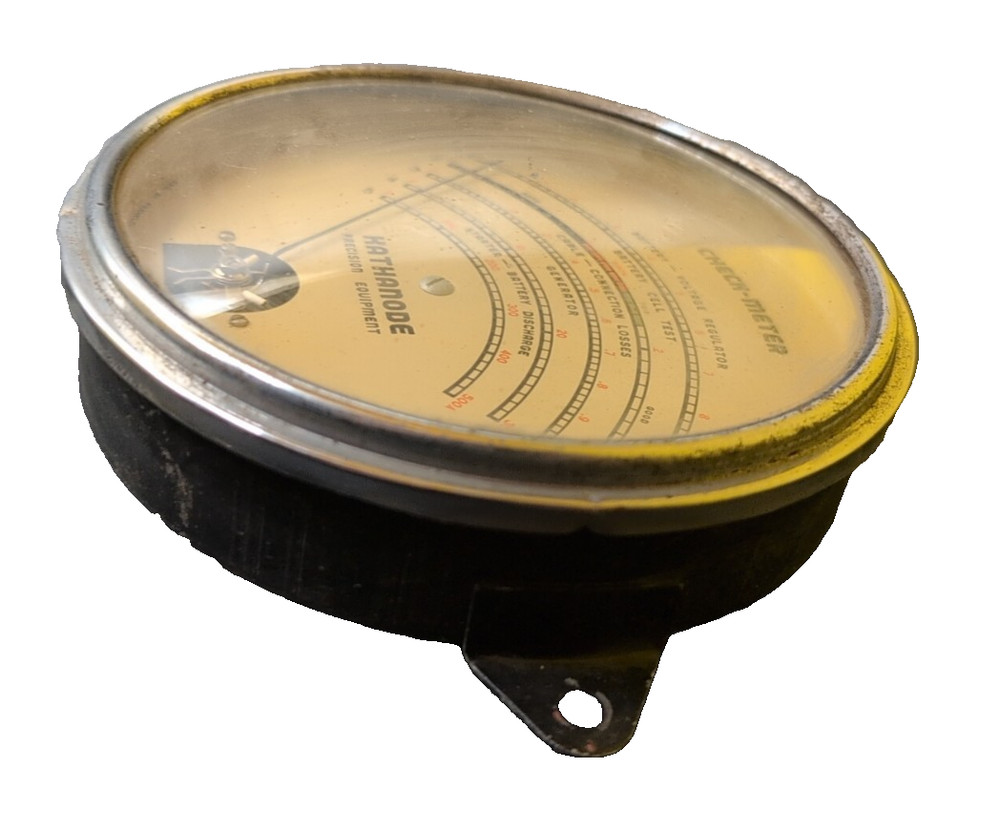 Vintage KATHANODE Battery Charging Condition Meter (Qty 1)