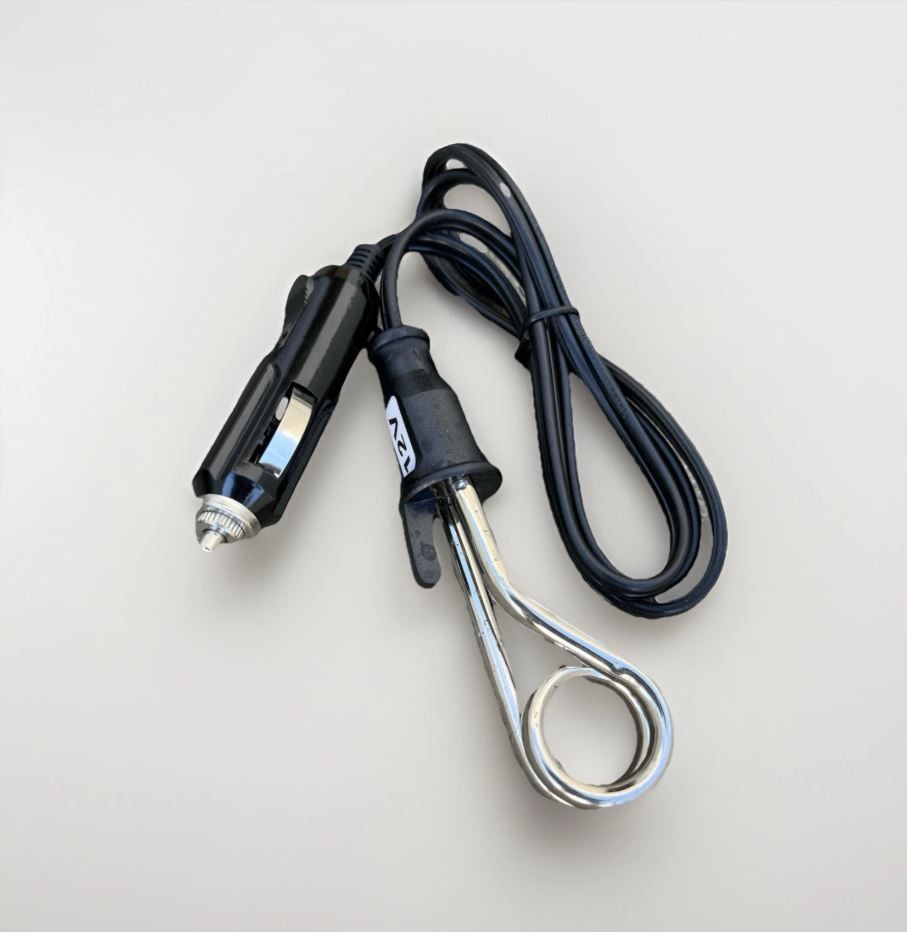 12V Quick Water Heater Boiler Element 12 Volt  Immersion Tea Coffee Mug Liquids