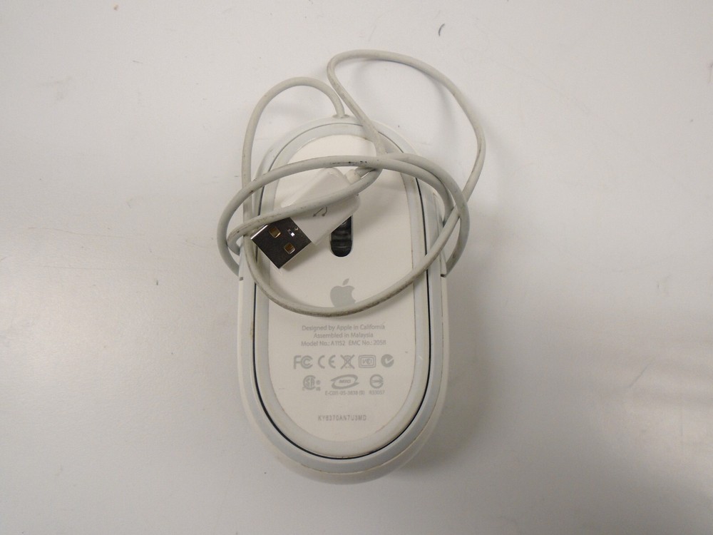Apple White Desktop mouse A1152