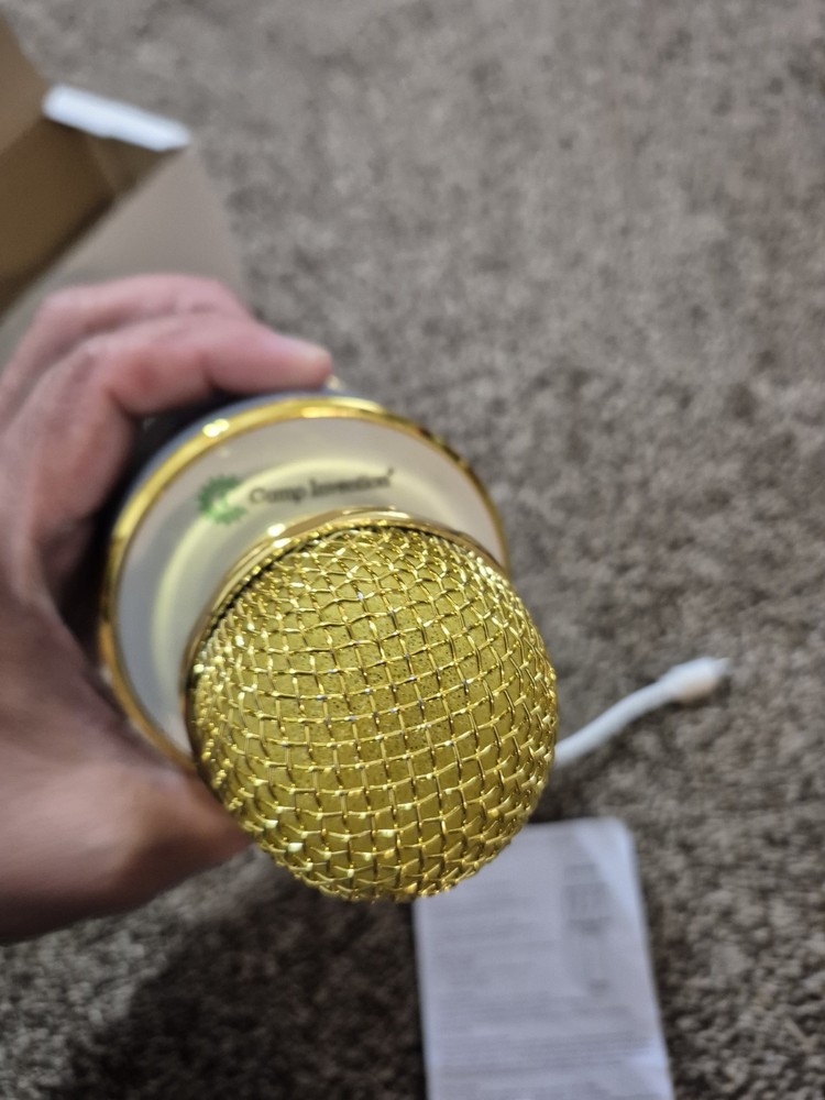 NEW CAMP INVENTION KARAOKE MICROPHONE