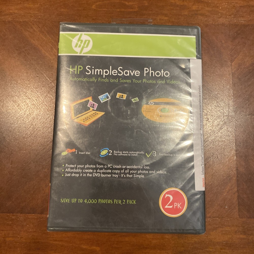 HP SimpleSave Photo DVD Automatic Backup System