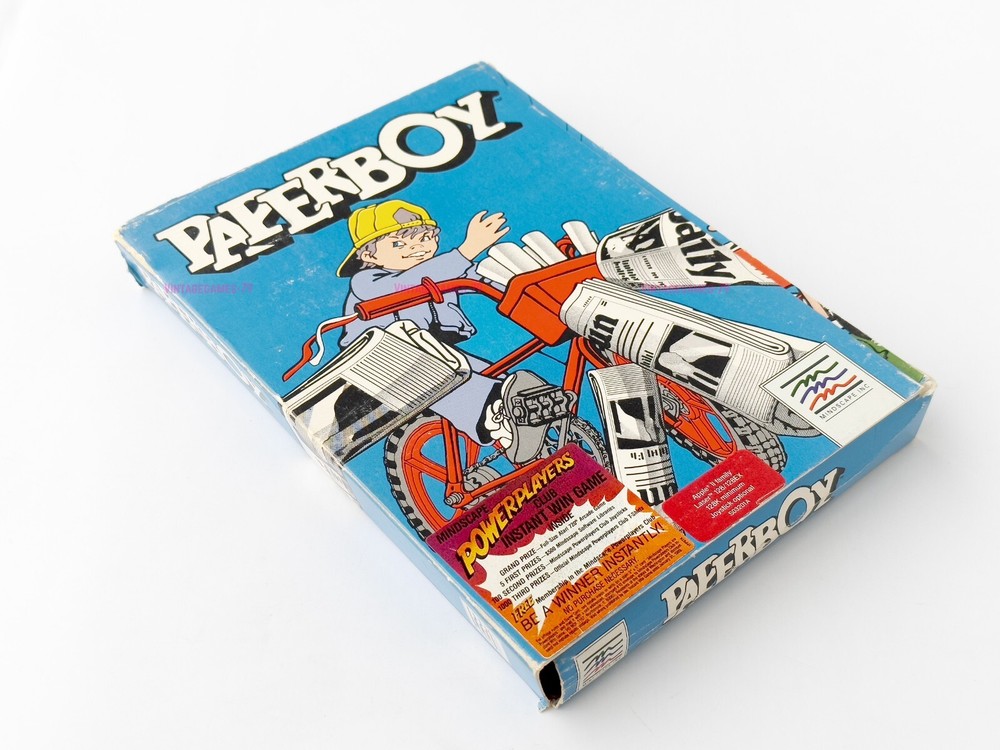 Paperboy - Mindscape - 1988 / Apple II