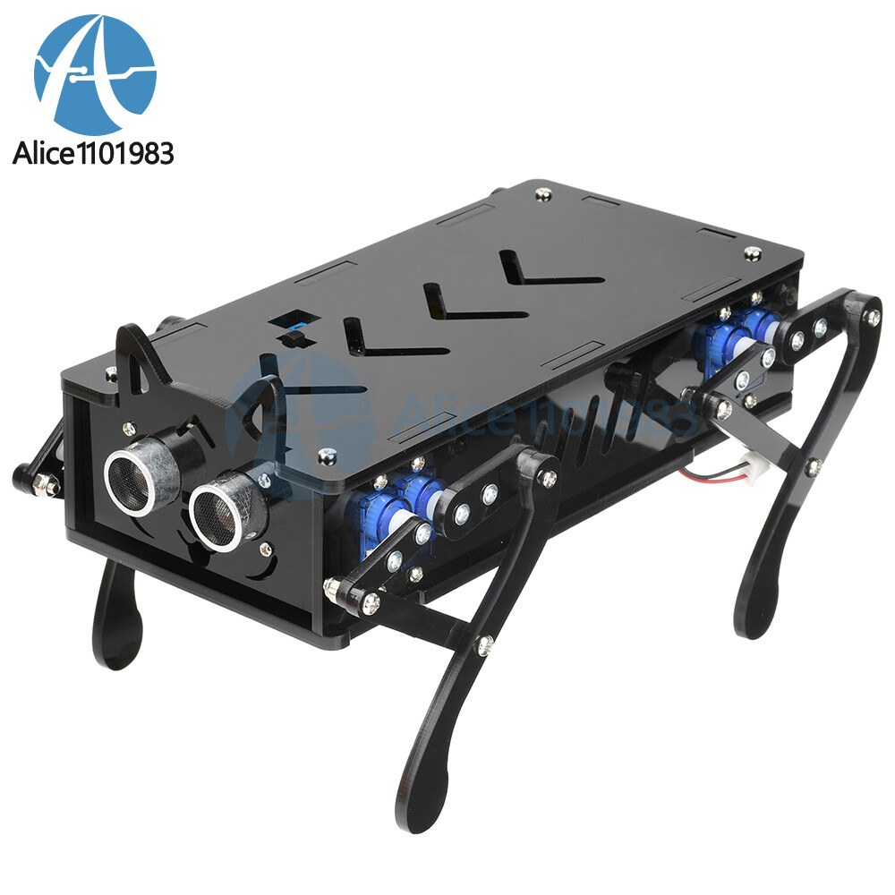 Intelligent Programming Quadruped Robot Bionic Mechanical Dog Kit Remote Control