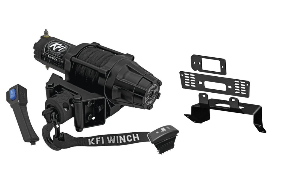 KFI UTV 5000lbs Assault Winch Mount Kit 2010-2014 Polaris Ranger 800