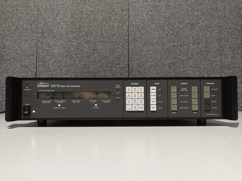 Spirent SX/12, Data Link Simulator #
