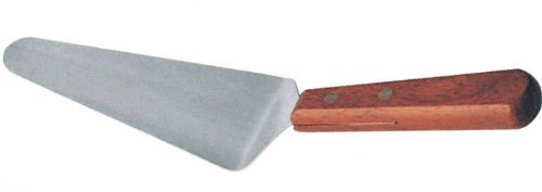 Winco TN166 5-1/2" Blade Pie Server Wooden Handle