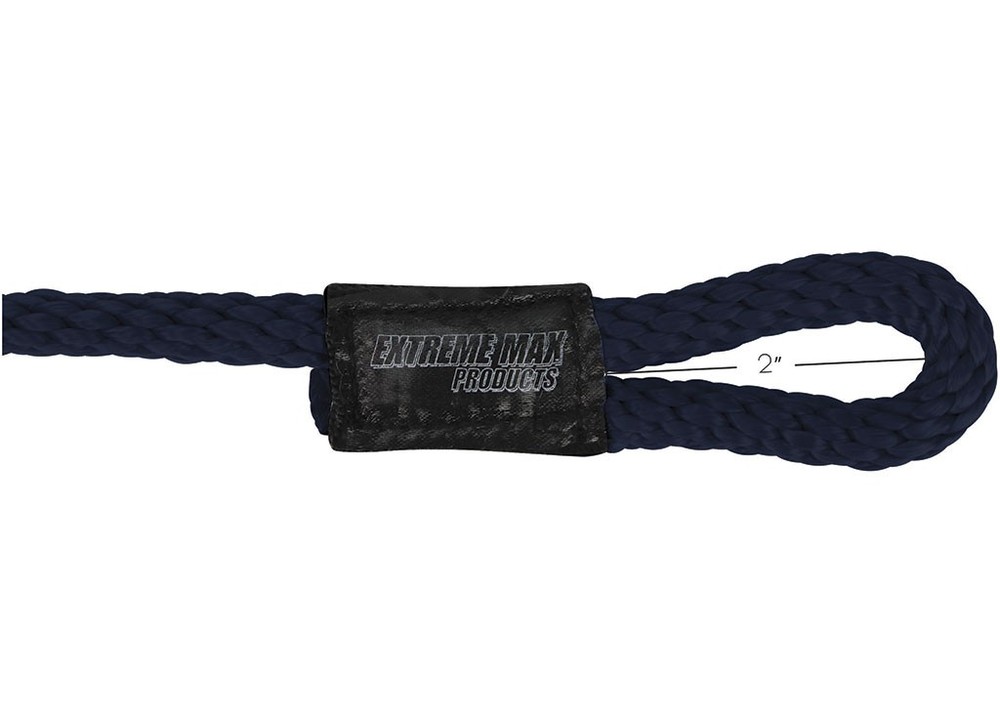 Extreme Max 3006.3002 BoatTector Solid Braid MFP Dock Line 4Pk 1/2x20' RoyalBlue